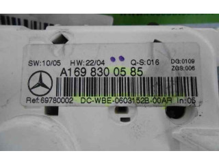 Модуль блока управления кондиционером 1698300585, 7248   Mercedes-Benz A W169