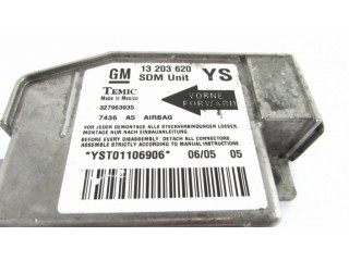 Блок подушек безопасности 13203620YS Opel Meriva A
