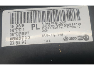 Подушка безопасности в сиденье 5K4880242, 34077797 Volkswagen Golf VI