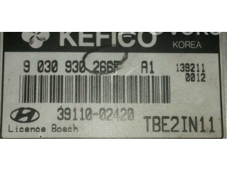 Блок управления двигателем Блок управления 3911002420, 9030930266F   Hyundai Getz