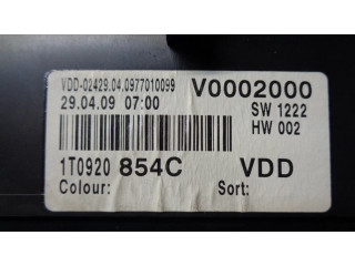 Přístrojová deska  Volkswagen Caddy 2009 V0002000, 1T0920854C  
