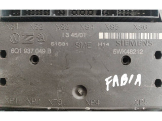 Блок комфорта 6Q1937049B, 5WK48212 Skoda Fabia Mk1 (6Y)