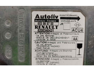 Блок управления надувных подушек       Renault Scenic II -  Grand scenic II  2003 - 2006 года   