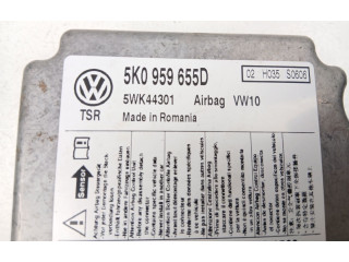 Блок подушек безопасности 5K0959655D, 5WK44301 Skoda Yeti (5L)
