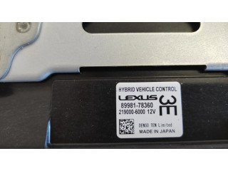 Блок управления двигателя 8998178360, 2190006000 Lexus NX