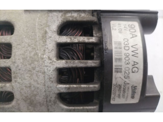 Генератор 03D903025J Skoda Fabia Mk2 (5J) для двигателя CHFA