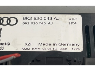 Блок управления климат-контролем 8K2820043AJ Audi A5 Sportback 8TA