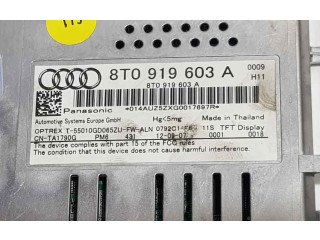 Экран/ дисплей / маленький экран    8T0919603A, T55010GD065ZU   Audi A4 S4 B8 8K