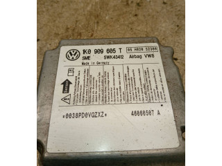 Блок подушек безопасности 1K0909605T, 46060507A Skoda Octavia Mk2 (1Z)