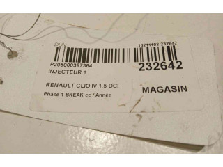 Форсунка 166002367R Renault Clio IV