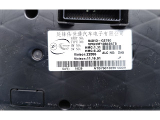 Панель приборов 94013-G2760 Hyundai Ioniq