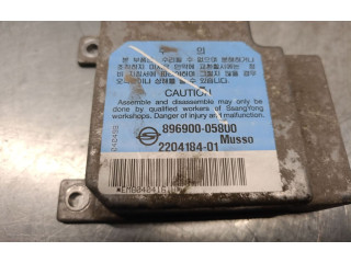 Блок подушек безопасности 89690005800, 220418401 SsangYong Musso