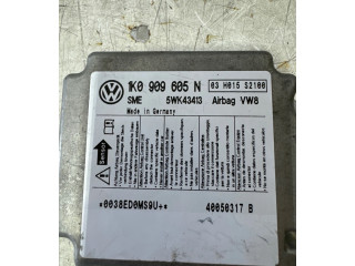 Блок подушек безопасности 1K0909605N, 03H015S2100   Skoda Octavia Mk2 (1Z)