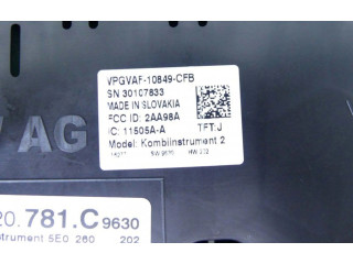 Панель приборов 5E0920781C, IMPRK1319916   Skoda Octavia Mk3 (5E)       