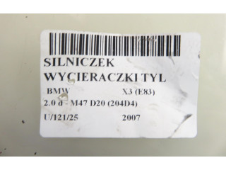 Моторчик заднего дворника 0390201824, 6917907 BMW X3 E83