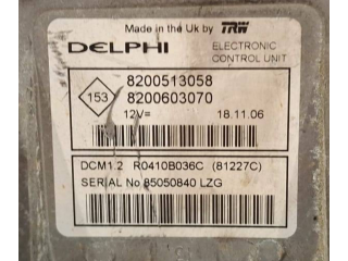 Блок управления двигателя 8200513058, R0410B036C Dacia Logan I