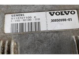 Блок управления двигателя 30850998, S113727100C Volvo S40, V40
