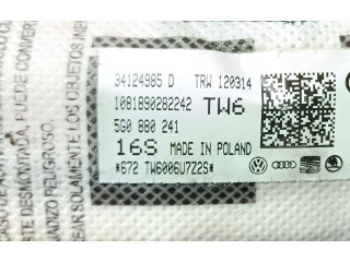 Подушка безопасности в сиденье 34124985 Volkswagen Golf VII