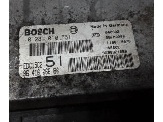 Блок управления двигателя 28FM0000, 9641606680 Peugeot 306