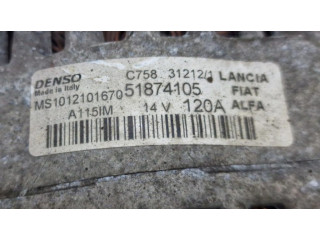 Генератор 51874105, MS1012101670 Fiat 500 0.9