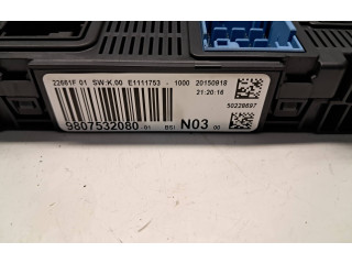 Комплект блоков управления 9809478580, 9807532080   Peugeot 2008 I