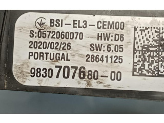   Pojistková skříňka 9830707680   Citroen Berlingo 2020