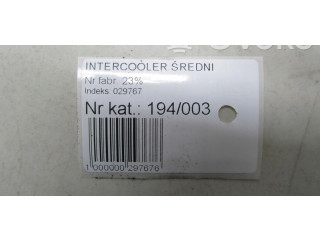 Интеркулер 866455500 Lancia Delta