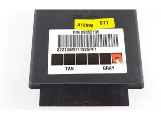 Блок комфорта 09352135, 872135M111925PF1   Chevrolet TrailBlazer   