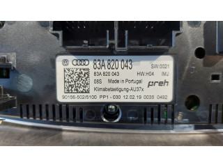 Блок управления климат-контролем 83A820043 Audi A1