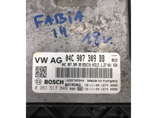 Блок управления двигателя 04C907309BB Skoda Fabia Mk3 (NJ)