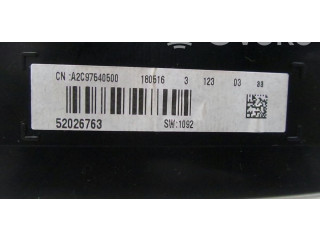 Přístrojová deska Fiat 500L 2016 52026763, A2C97540500