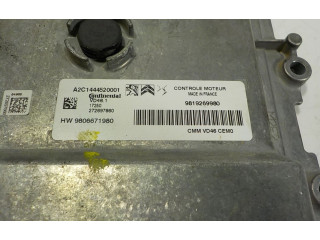 Блок управления двигателя 1629042780, 9806671980 Citroen C3 Aircross