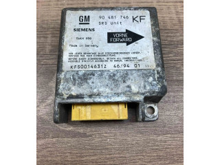 Блок подушек безопасности 90481746, 5WK4090   Opel Tigra A