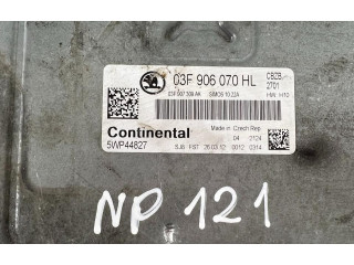 Блок управления двигателя 03F906070HL, NP121 Skoda Fabia Mk2 (5J)