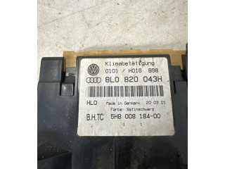 Блок управления климат-контролем 8L0820043H, D101H016B98   Audi A3 S3 8L