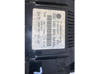 Блок управления климат-контролем Audi A6 S6 C5 4B