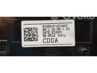 Блок управления климат-контролем 97250F1CD0AK5 KIA Sportage