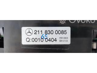 Блок управления климат-контролем 2118300085, SW0103   Mercedes-Benz E W211