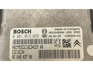 Řídící jednotka 9664843780 Citroen Berlingo 2010