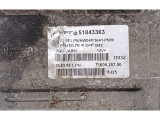 Řídící jednotka 51843363, 51843363   Fiat Punto (199) 2009