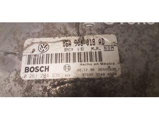 Блок управления двигателя 06A906018AD, 0261204936 Volkswagen New Beetle