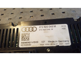 Блок управления климат-контролем 8T2820043M, A2C53284584   Audi A5 8T 8F