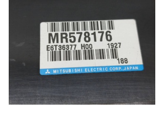 Řídící jednotka MR578176, E6T36377 Mitsubishi Pajero 2002
