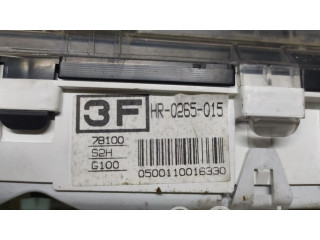 Přístrojová deska Honda HR-V HR0265015, CUADROINSTRUMENTOS