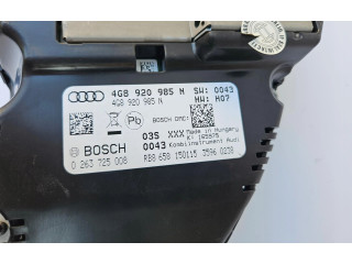 Přístrojová deska Audi A6 C7 2018 4G8920985N