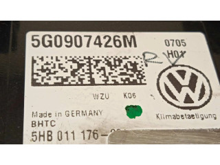 Блок управления климат-контролем 5G0907426M, 5G0907426MWZU   Volkswagen Golf SportWagen