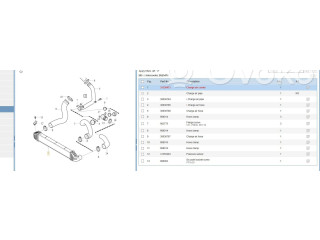 Интеркулер 31338473, 6G919L440CB Volvo S80 2.5