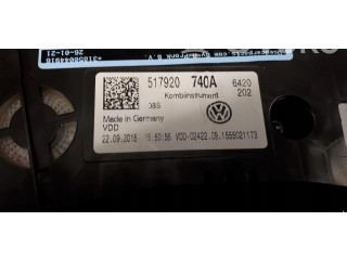 Панель приборов 517920740A Volkswagen Golf VI