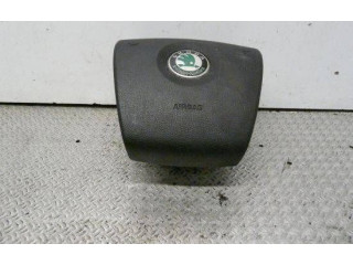 Подушка безопасности водителя 61954050C, 001TU05601BF Skoda Fabia Mk2 (5J)