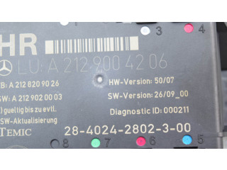 Řídící jednotka A2129004206 Mercedes-Benz C W204 2012